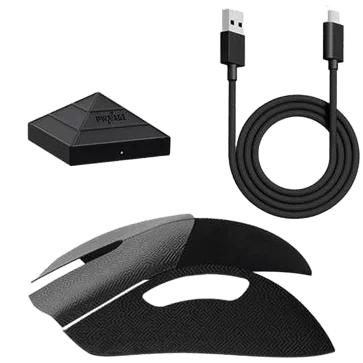 Pwnage Stormbreaker Limited Colorway Wireless Ultralight Gaming Mouse - 2.4GHz, 51g, Polling rate 2000Hz, Pixart PAW3395, 26000 DPI, 650 IPS, MCU Nordic nrf52840, Pin 120h, 2h charging 5 Pwnage Stormbreaker Limited Colorway Wireless Ultralight Gaming Mouse - 2.4GHz, 51g, Polling rate 2000Hz, Pixart PAW3395, 26000 DPI, 650 IPS, MCU Nordic nrf52840, Pin 120h, 2h charging - Ảnh 5