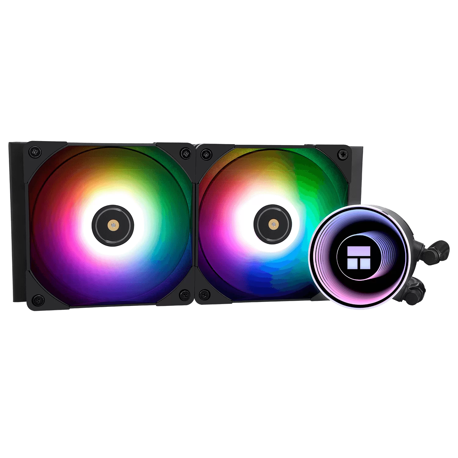 THERMALRIGHT Frozen Notte Black 240 ARGB AIO Liquid CPU Cooler - Black, 240mm Radiator, ARGB, AM5-LGA1700 compatible 1 THERMALRIGHT Frozen Notte Black 240 ARGB AIO Liquid CPU Cooler - Black, 240mm Radiator, ARGB, AM5-LGA1700 compatible