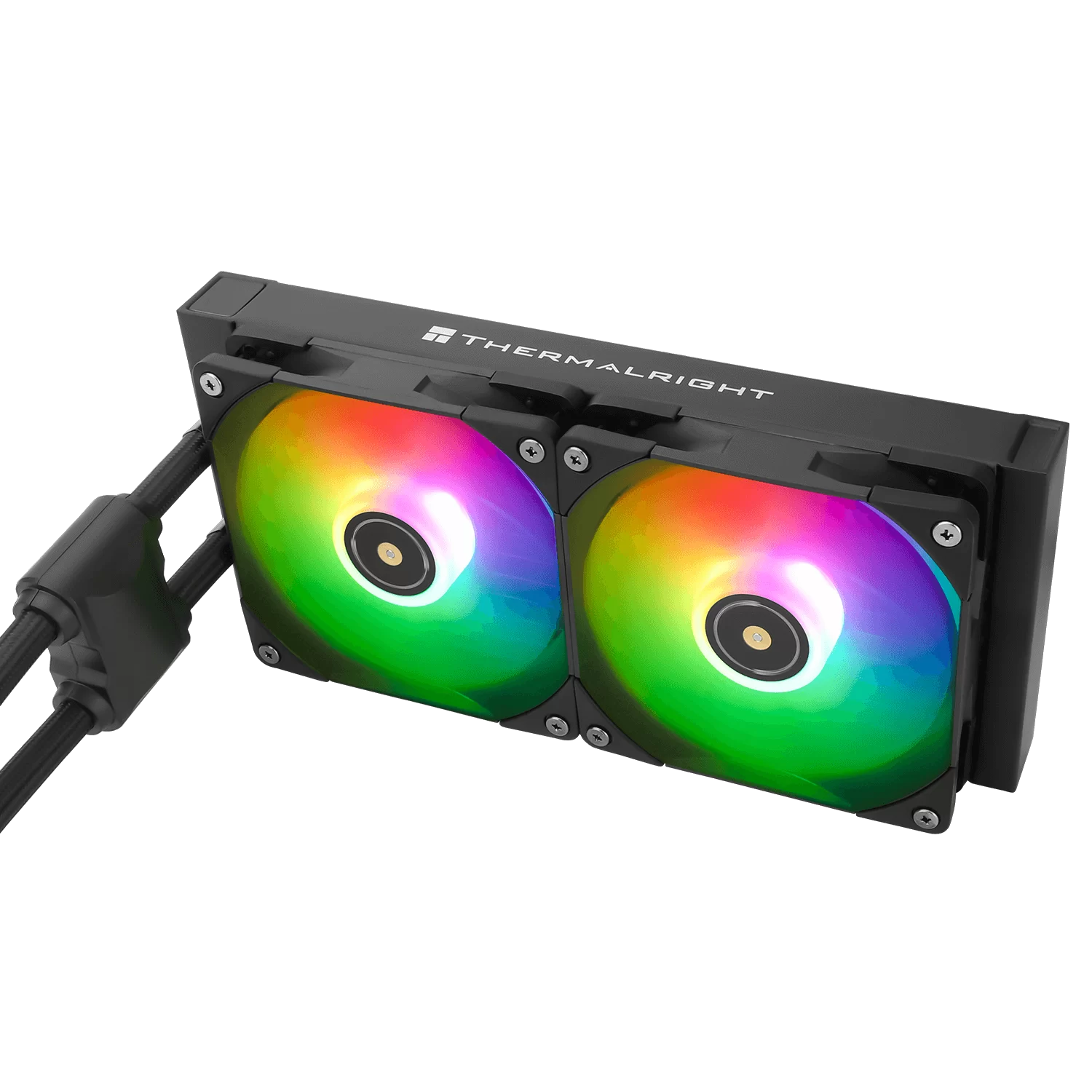 THERMALRIGHT Frozen Notte Black 240 ARGB AIO Liquid CPU Cooler - Black, 240mm Radiator, ARGB, AM5-LGA1700 compatible 4 THERMALRIGHT Frozen Notte Black 240 ARGB AIO Liquid CPU Cooler - Black, 240mm Radiator, ARGB, AM5-LGA1700 compatible - Ảnh 4