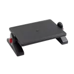 WARRIOR WEF101 Black Ergonomic Footrest