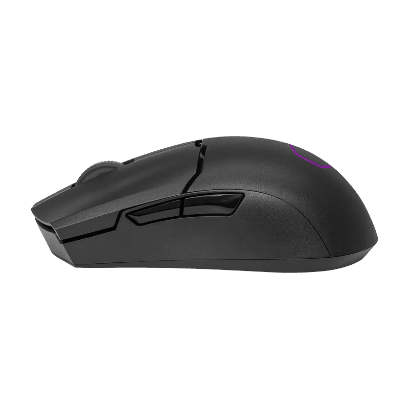 Cooler Master MM712 Lightweight Wireless Black Gaming Mouse - 59g, 19000 dpi, RGB, PixArt Optical Sensor, Pure PTFE Mouse Feet 5 Cooler Master MM712 Lightweight Wireless Black Gaming Mouse - 59g, 19000 dpi, RGB, PixArt Optical Sensor, Pure PTFE Mouse Feet - Ảnh 5