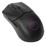 Cooler Master MM712 Lightweight Wireless Black Gaming Mouse - 59g, 19000 dpi, RGB, PixArt Optical Sensor, Pure PTFE Mouse Feet