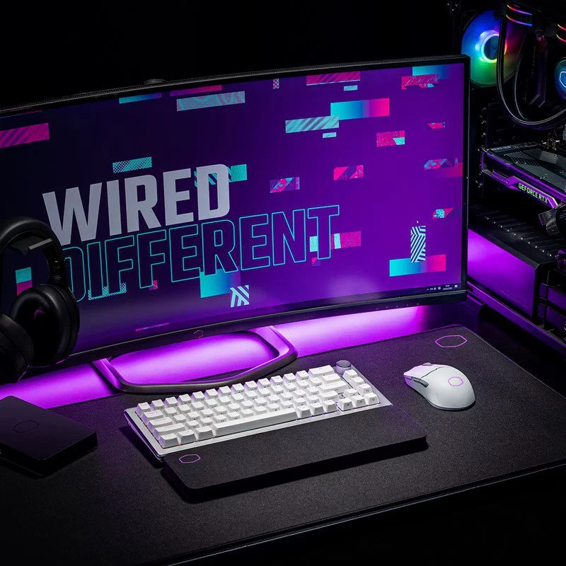Cooler Master MM712 Lightweight Wireless White Gaming Mouse - 59g, 19000 dpi, RGB, PixArt Optical Sensor, Pure PTFE Mouse Feet 14 Cooler Master MM712 Lightweight Wireless White Gaming Mouse - 59g, 19000 dpi, RGB, PixArt Optical Sensor, Pure PTFE Mouse Feet - Ảnh 14
