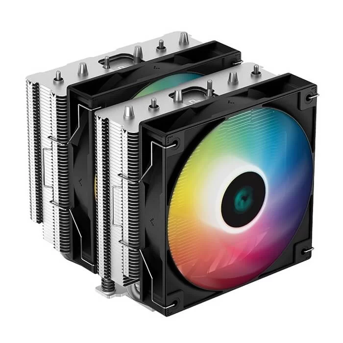 Deepcool AG620 ARGB CPU Air Cooler - Dual-Tower CPU Cooler, 2x 120mm Fan, 6x Copper Heat Pipes, Intel/AMD Support 3 Deepcool AG620 ARGB CPU Air Cooler - Dual-Tower CPU Cooler, 2x 120mm Fan, 6x Copper Heat Pipes, Intel/AMD Support - Ảnh 3