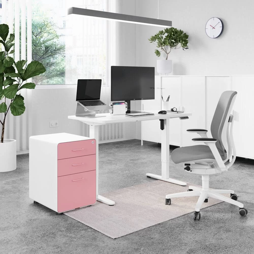 NiceDesign PUSILUNG - Mặt bàn đen - 120x60x2.5cm - Height Adjustable Standing Desk 5 NiceDesign PUSILUNG - Mặt bàn đen - 120x60x2.5cm - Height Adjustable Standing Desk - Ảnh 5