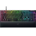 Razer BlackWidow V4 Gaming Mechanical Keyboard with Magnetic Wrist Rest - Black, Full Size Wired, Chroma RGB, Razer Switch