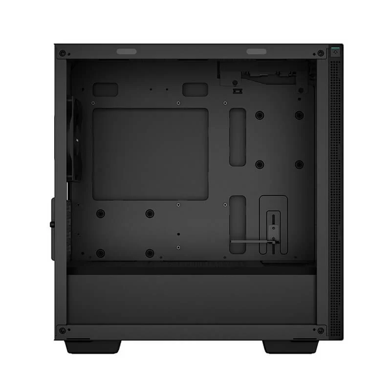 DEEPCOOL CH370 Compact Powerhouse Case - Black, Tempered Glass, M-ATX Case, 1x120mm fan includes 6 DEEPCOOL CH370 Compact Powerhouse Case - Black, Tempered Glass, M-ATX Case, 1x120mm fan includes - Ảnh 6