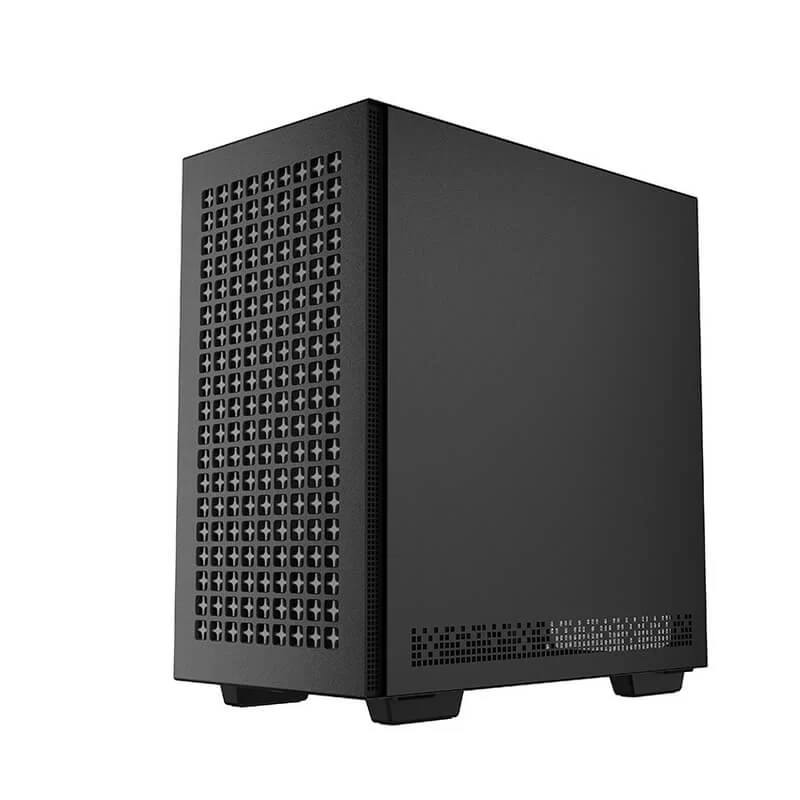 DEEPCOOL CH370 Compact Powerhouse Case - Black, Tempered Glass, M-ATX Case, 1x120mm fan includes 10 DEEPCOOL CH370 Compact Powerhouse Case - Black, Tempered Glass, M-ATX Case, 1x120mm fan includes - Ảnh 10