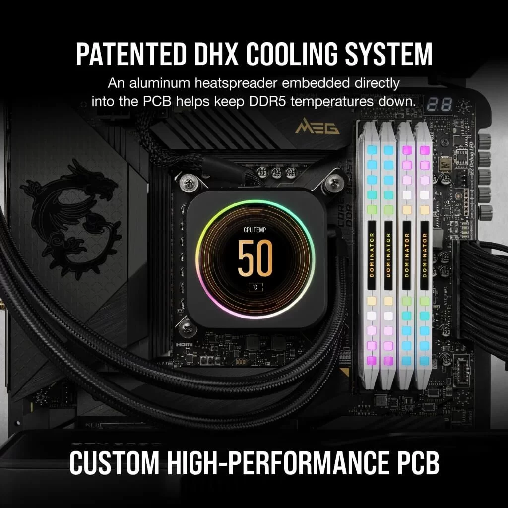 DOMINATOR RGB PLATINUM WHT DDR5 05