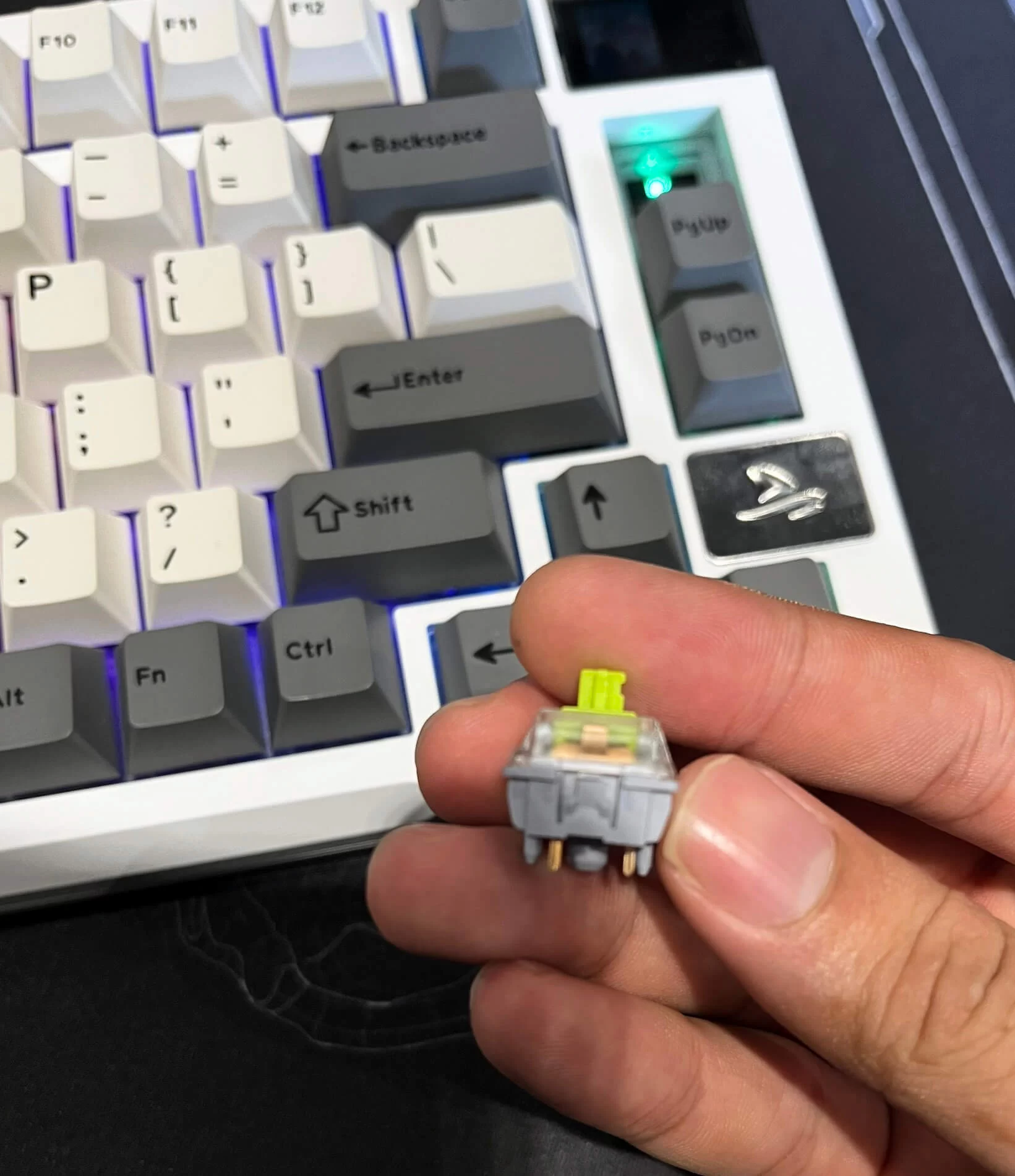 Darmoshark K8 Mechanical Keyboard page pc TTD 6