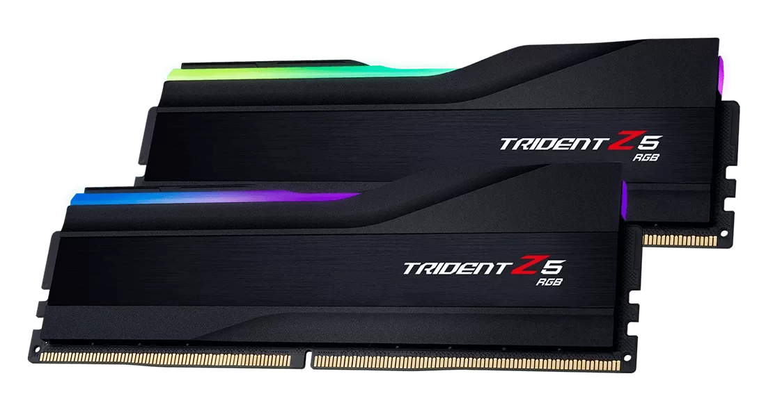 G.Skill Trident Z5 RGB Black 32GB (2x16GB) Memory Kit - Intel XMP, 5600MHz CL40 (F5-5600J4040C16GX2-TZ5RK) 2 G.Skill Trident Z5 RGB Black 32GB (2x16GB) Memory Kit - Intel XMP, 5600MHz CL40 (F5-5600J4040C16GX2-TZ5RK) - Ảnh 2