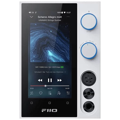 FiiO R7 HiFi Streaming Music Player - White - Wireless + BT 5.0, ES9O68AS+THX 788+*2, DC/AC Dual Power, 3w output power, Snapdragon 660+Android 10, Roon Ready 1 FiiO R7 HiFi Streaming Music Player - White - Wireless + BT 5.0, ES9O68AS+THX 788+*2, DC/AC Dual Power, 3w output power, Snapdragon 660+Android 10, Roon Ready