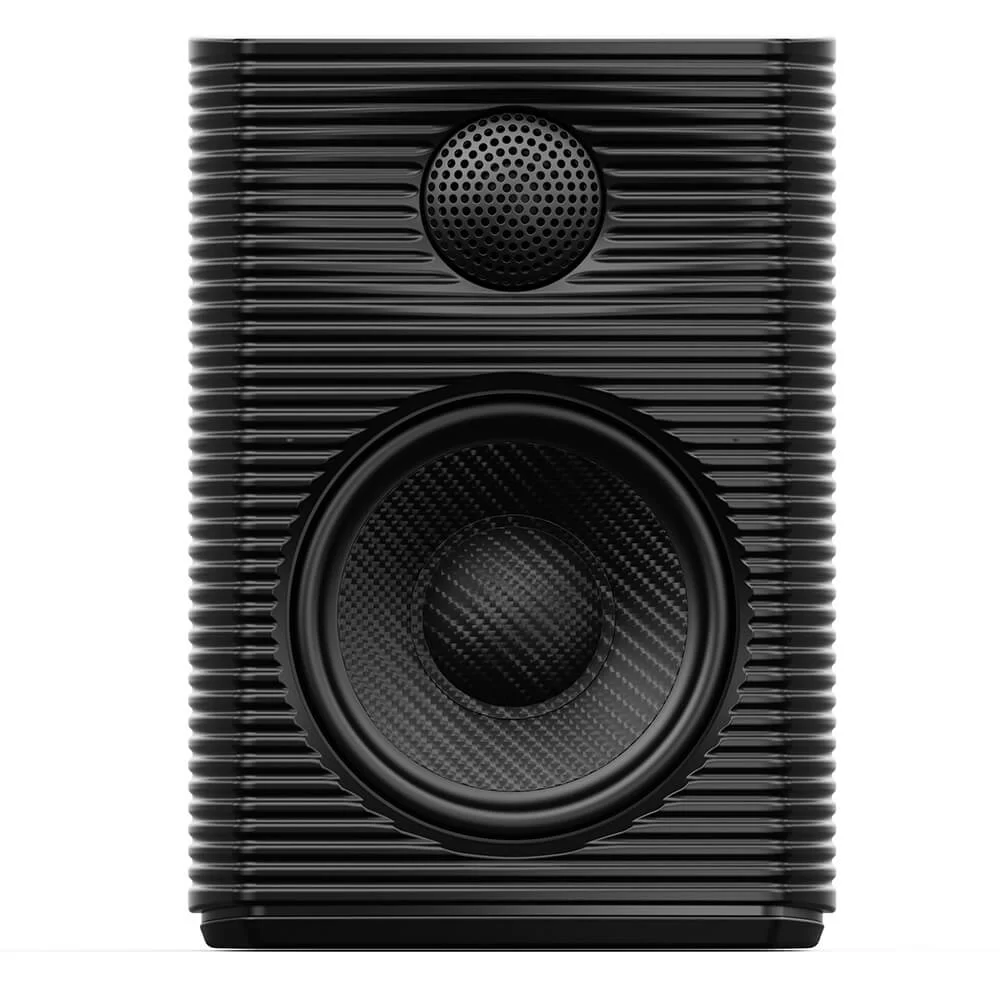 FiiO SP3 Powered HiFi Active Desktop Speakers - Black, 80W Stereo Computer Speakers and Home Music Sound System with AUX Audio/RCA, 2-Way 4 FiiO SP3 Powered HiFi Active Desktop Speakers - Black, 80W Stereo Computer Speakers and Home Music Sound System with AUX Audio/RCA, 2-Way - Ảnh 4
