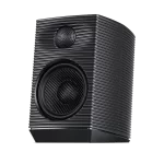 FiiO SP3 Powered HiFi Active Desktop Speakers - Black, 80W Stereo Computer Speakers and Home Music Sound System with AUX Audio/RCA, 2-Way