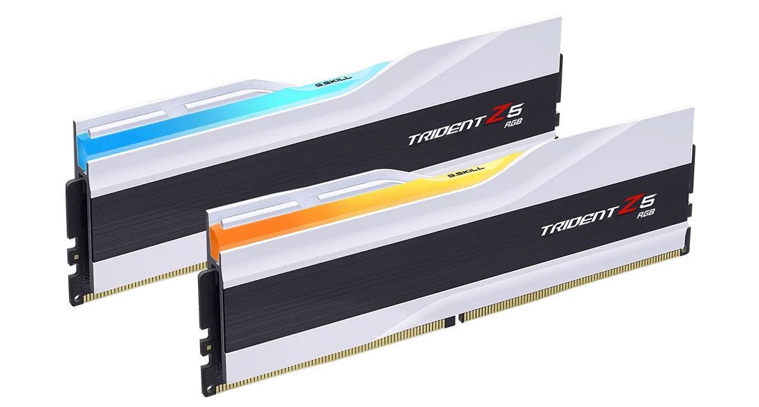 G.Skill Trident Z5 RGB White 48GB (2x24GB) Memory Kit - Intel XMP, 7200MHz CL46 (F5-7200J3646F24GX2-TZ5RW) 1 G.Skill Trident Z5 RGB White 48GB (2x24GB) Memory Kit - Intel XMP, 7200MHz CL46 (F5-7200J3646F24GX2-TZ5RW)