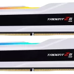 G.Skill Trident Z5 RGB White 48GB (2x24GB) Memory Kit - Intel XMP, 7200MHz CL46 (F5-7200J3646F24GX2-TZ5RW) 11 G.SKILL Trident Z5 RGB 48GB 7200MHz DDR5 24GBx2 Matte White F5 7200J3646F24GX2 TZ5RW TTD Product 3