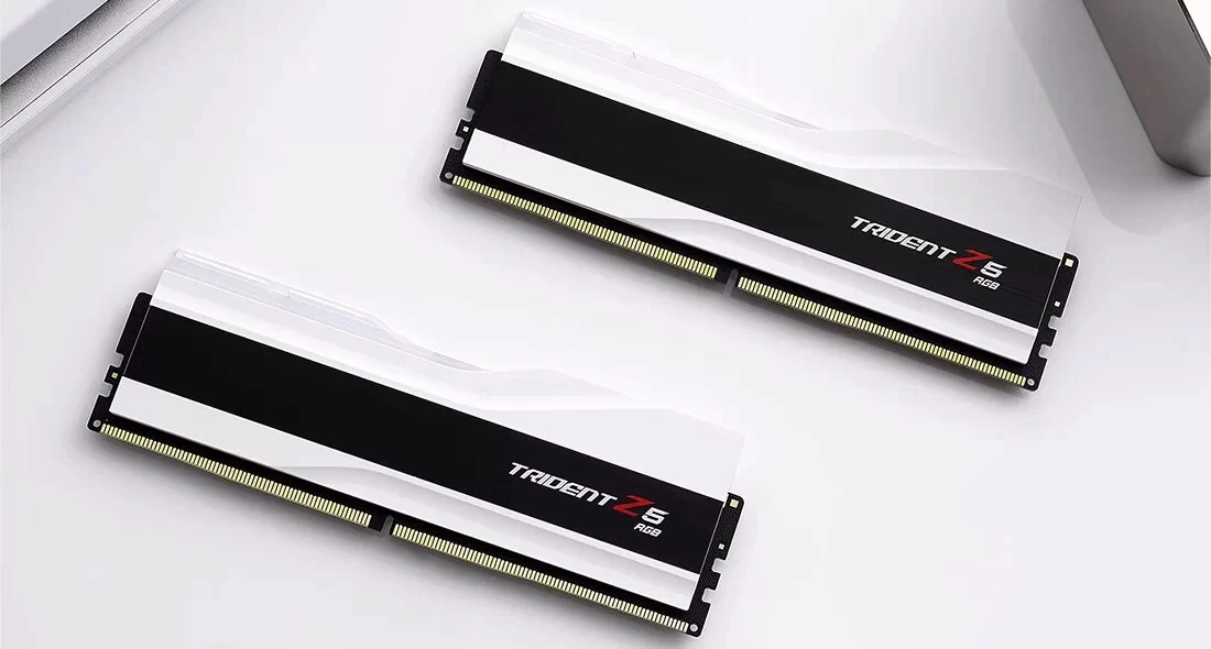 G.Skill Trident Z5 RGB White 48GB (2x24GB) Memory Kit - Intel XMP, 7200MHz CL46 (F5-7200J3646F24GX2-TZ5RW) 6 G.Skill Trident Z5 RGB White 48GB (2x24GB) Memory Kit - Intel XMP, 7200MHz CL46 (F5-7200J3646F24GX2-TZ5RW) - Ảnh 6