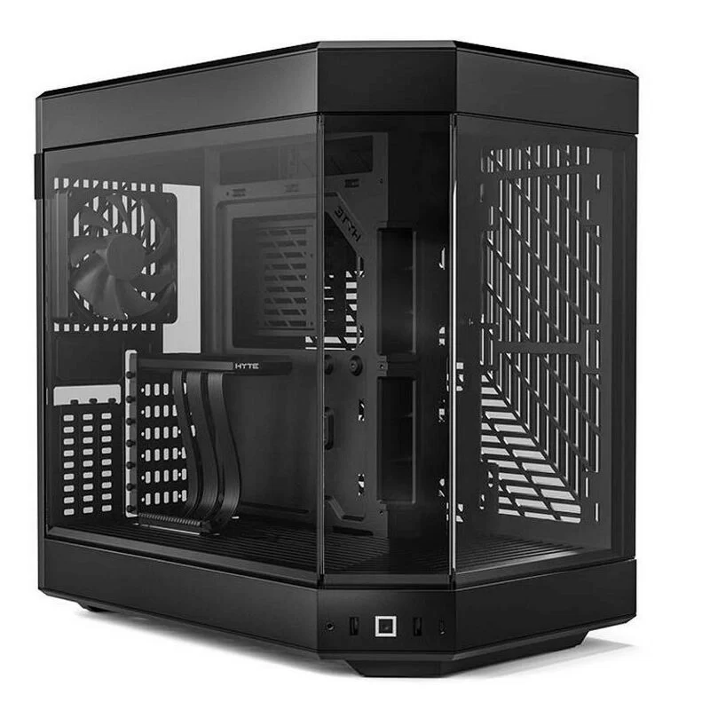 Hyte Y60 Black Dual Chamber Modern Aesthetic Case - Black/Black Mid-Tower ATX size 10 Hyte Y60 Black Dual Chamber Modern Aesthetic Case - Black/Black Mid-Tower ATX size - Ảnh 10
