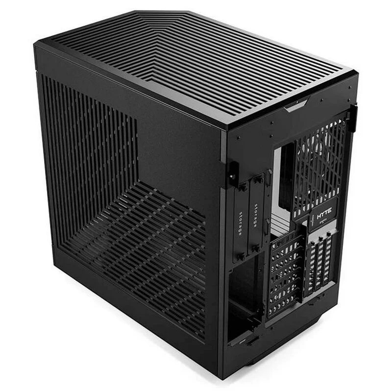 Hyte Y60 Black Dual Chamber Modern Aesthetic Case - Black/Black Mid-Tower ATX size 7 Hyte Y60 Black Dual Chamber Modern Aesthetic Case - Black/Black Mid-Tower ATX size - Ảnh 7