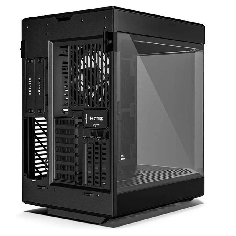 Hyte Y60 Black Dual Chamber Modern Aesthetic Case - Black/Black Mid-Tower ATX size 6 Hyte Y60 Black Dual Chamber Modern Aesthetic Case - Black/Black Mid-Tower ATX size - Ảnh 6