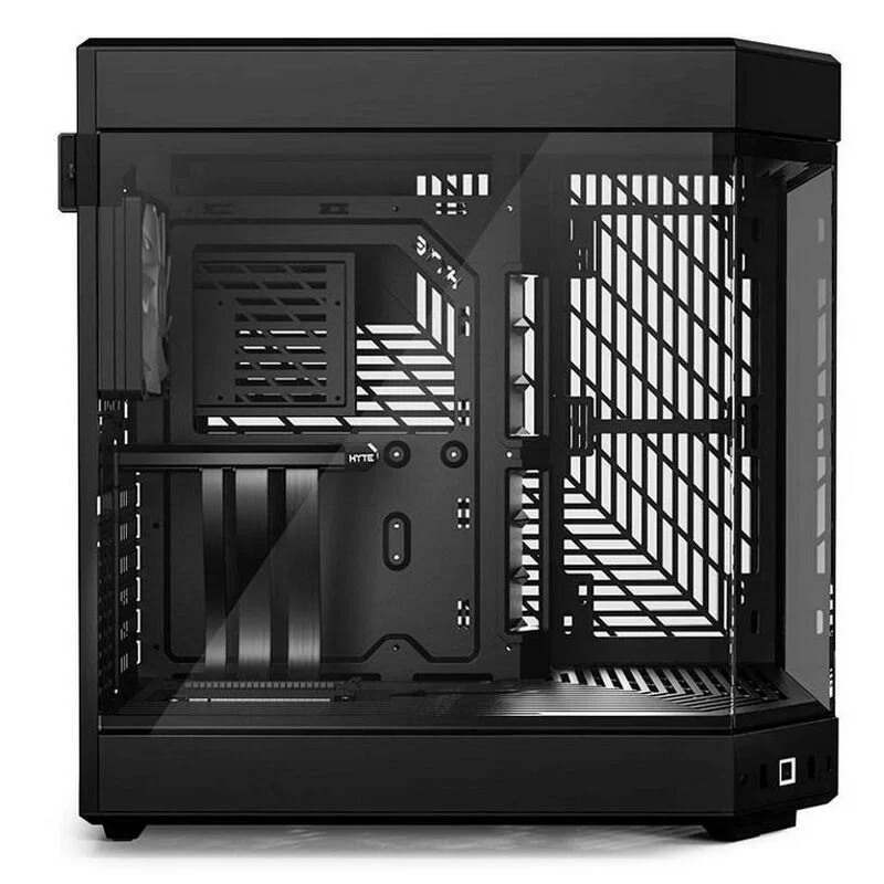 Hyte Y60 Black Dual Chamber Modern Aesthetic Case - Black/Black Mid-Tower ATX size 4 Hyte Y60 Black Dual Chamber Modern Aesthetic Case - Black/Black Mid-Tower ATX size - Ảnh 4