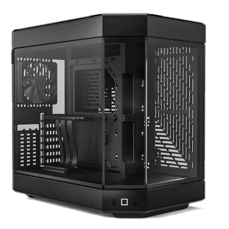 Hyte Y60 Black Dual Chamber Modern Aesthetic Case - Black/Black Mid-Tower ATX size 1 Hyte Y60 Black Dual Chamber Modern Aesthetic Case - Black/Black Mid-Tower ATX size