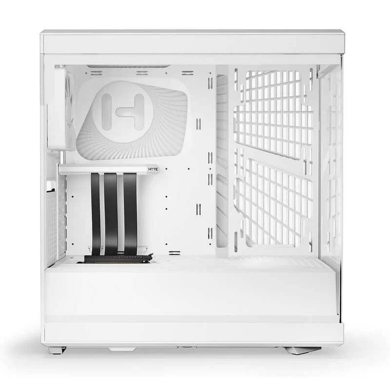 Hyte Y40 Snow White S-Tier Aesthetic Case - PCIE 4.0 Riser Cable, 2x 120mm fans included 5 Hyte Y40 Snow White S-Tier Aesthetic Case - PCIE 4.0 Riser Cable, 2x 120mm fans included - Ảnh 5