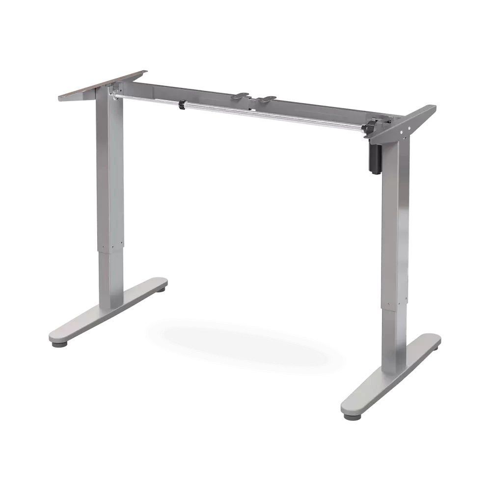 Khung ban nang ha PUSILUNG By NiceDesign Cao cap silver grey