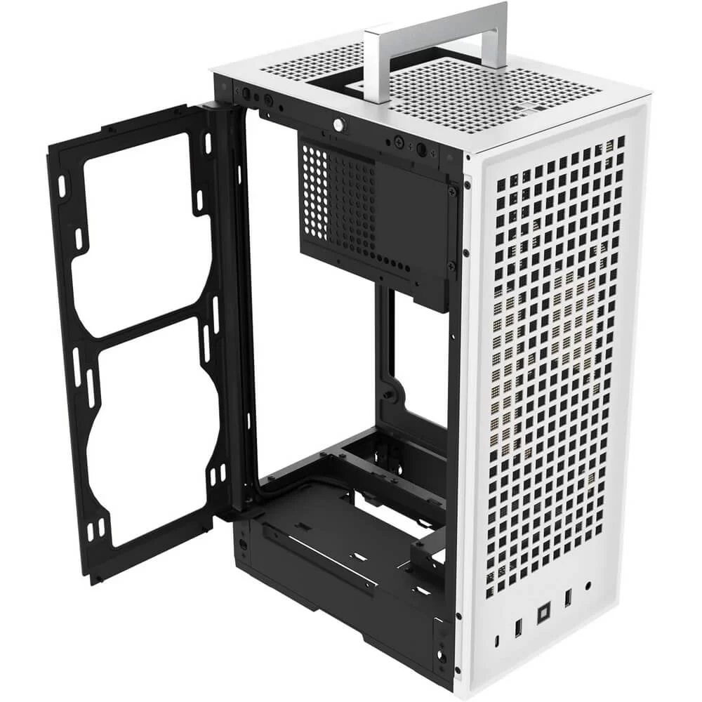 Hyte Revolt 3 White - Premium ITX Small Form Factor Case 6 Hyte Revolt 3 White - Premium ITX Small Form Factor Case - Ảnh 6