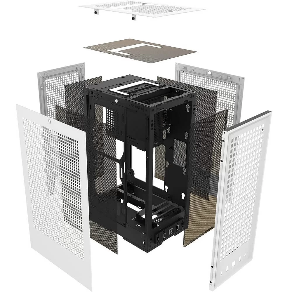 Hyte Revolt 3 White - Premium ITX Small Form Factor Case 7 Hyte Revolt 3 White - Premium ITX Small Form Factor Case - Ảnh 7