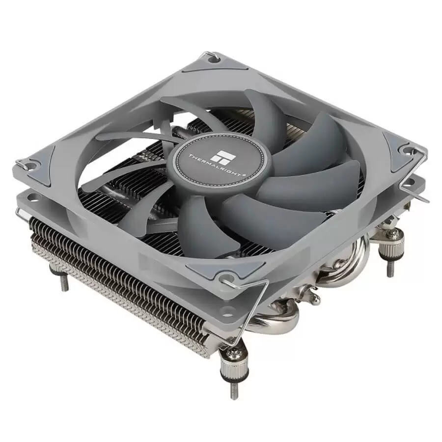 Thermalright AXP-90 X36 ITX Low Profile Air Cooler - 1x92mm Fan (TL-9015B), 2 Heatpipes Nickle, 36mm Height total 2 Thermalright AXP-90 X36 ITX Low Profile Air Cooler - 1x92mm Fan (TL-9015B), 2 Heatpipes Nickle, 36mm Height total - Ảnh 2