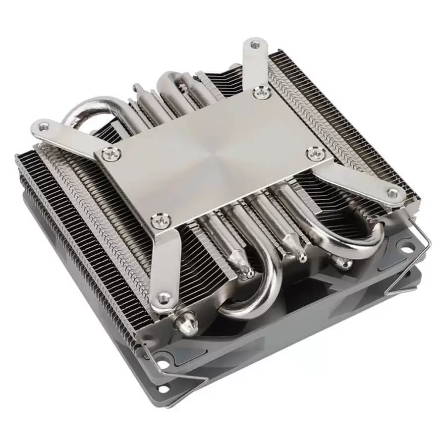 Thermalright AXP-90 X36 ITX Low Profile Air Cooler - 1x92mm Fan (TL-9015B), 2 Heatpipes Nickle, 36mm Height total 3 Thermalright AXP-90 X36 ITX Low Profile Air Cooler - 1x92mm Fan (TL-9015B), 2 Heatpipes Nickle, 36mm Height total - Ảnh 3