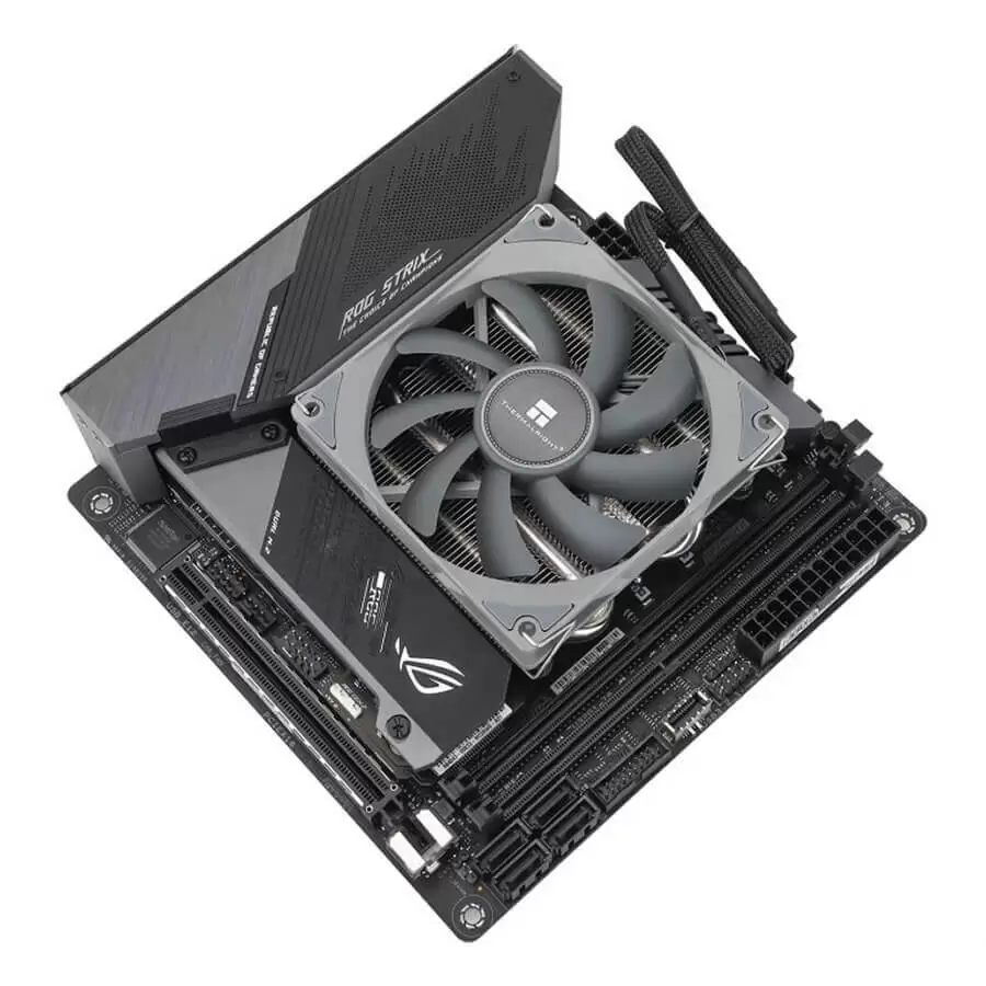 Thermalright AXP-90 X36 ITX Low Profile Air Cooler - 1x92mm Fan (TL-9015B), 2 Heatpipes Nickle, 36mm Height total 5 Thermalright AXP-90 X36 ITX Low Profile Air Cooler - 1x92mm Fan (TL-9015B), 2 Heatpipes Nickle, 36mm Height total - Ảnh 5