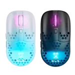 CHERRY Xtrfy MZ1 RGB Wireless Ultra-light Gaming Mouse (Designed by Rocket Jump Ninja) - 2.4 GHz lag-free, Modular shell, 62g