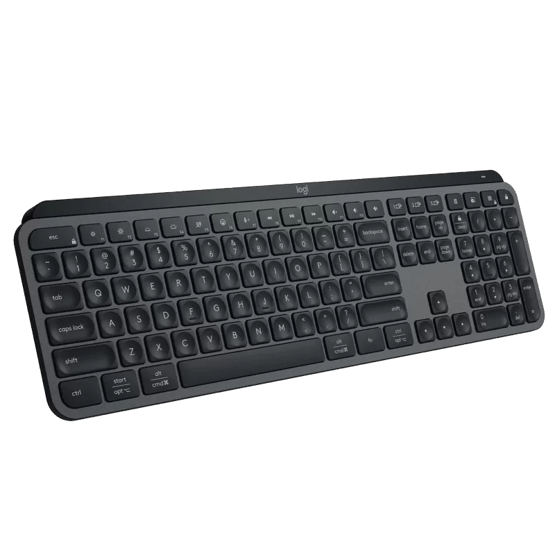 Logitech MX Keys S Wireless Keyboard - Low Profile, Quiet Typing, Backlighting, Bluetooth, USB C Rechargeable 2 Logitech MX Keys S Wireless Keyboard - Low Profile, Quiet Typing, Backlighting, Bluetooth, USB C Rechargeable - Ảnh 2