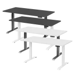 NiceDesign PULUONG - Square - 152.4x76.2x2.5cm - Height Adjustable Standing Desk