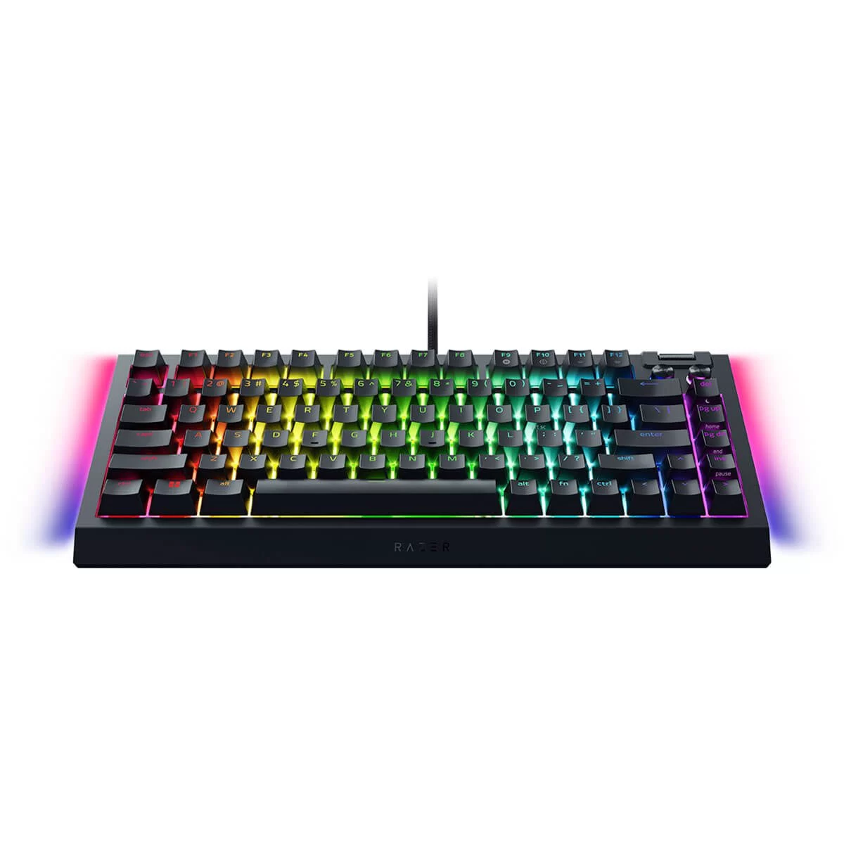Razer BlackWidow V4 75% Black Tactile Gaming Mechanical Keyboard - Razer™ Orange Tactile Mechanical switches Gen-3 4 Razer BlackWidow V4 75% Black Tactile Gaming Mechanical Keyboard - Razer™ Orange Tactile Mechanical switches Gen-3 - Ảnh 4