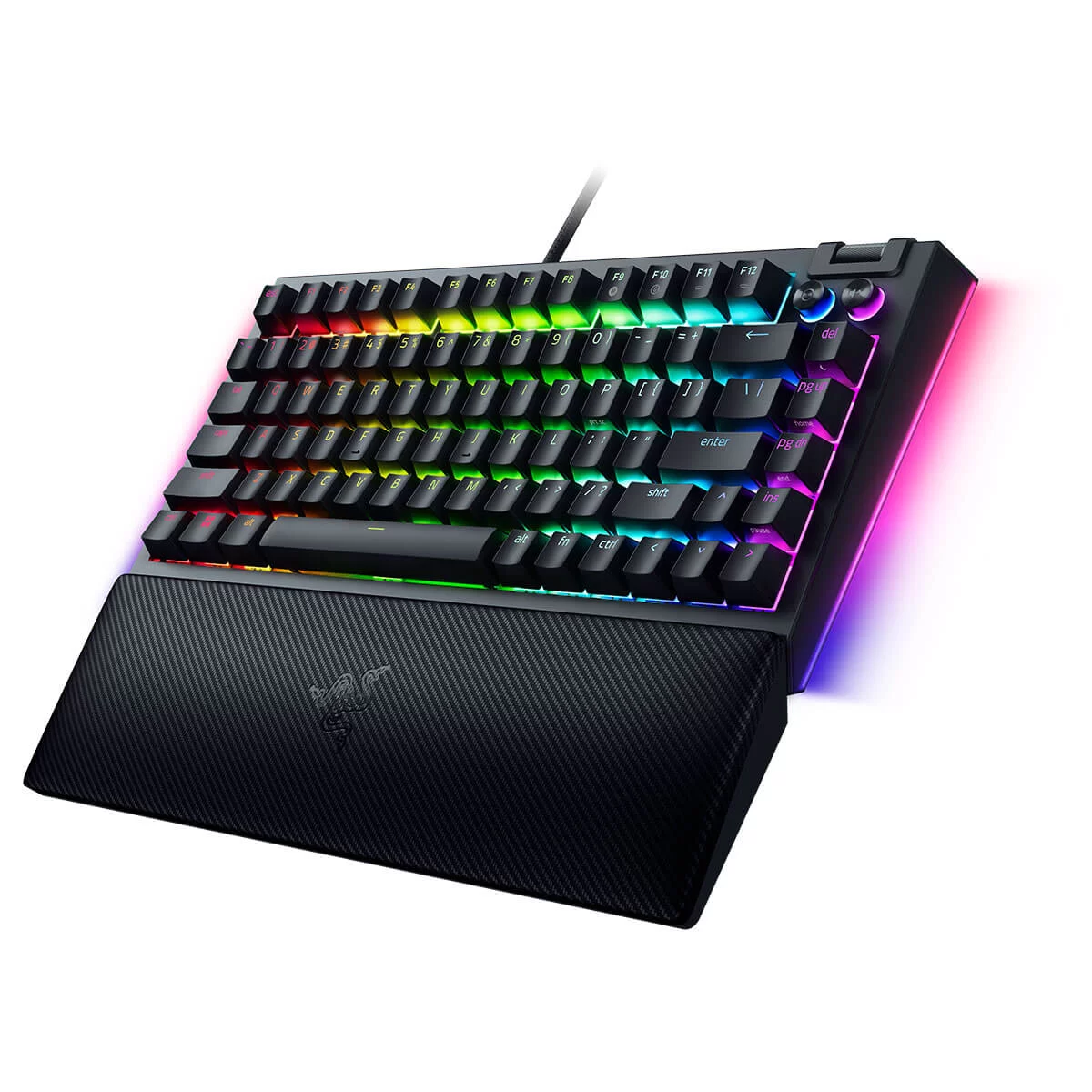 Razer BlackWidow V4 75% Black Tactile Gaming Mechanical Keyboard - Razer™ Orange Tactile Mechanical switches Gen-3 7 Razer BlackWidow V4 75% Black Tactile Gaming Mechanical Keyboard - Razer™ Orange Tactile Mechanical switches Gen-3 - Ảnh 7