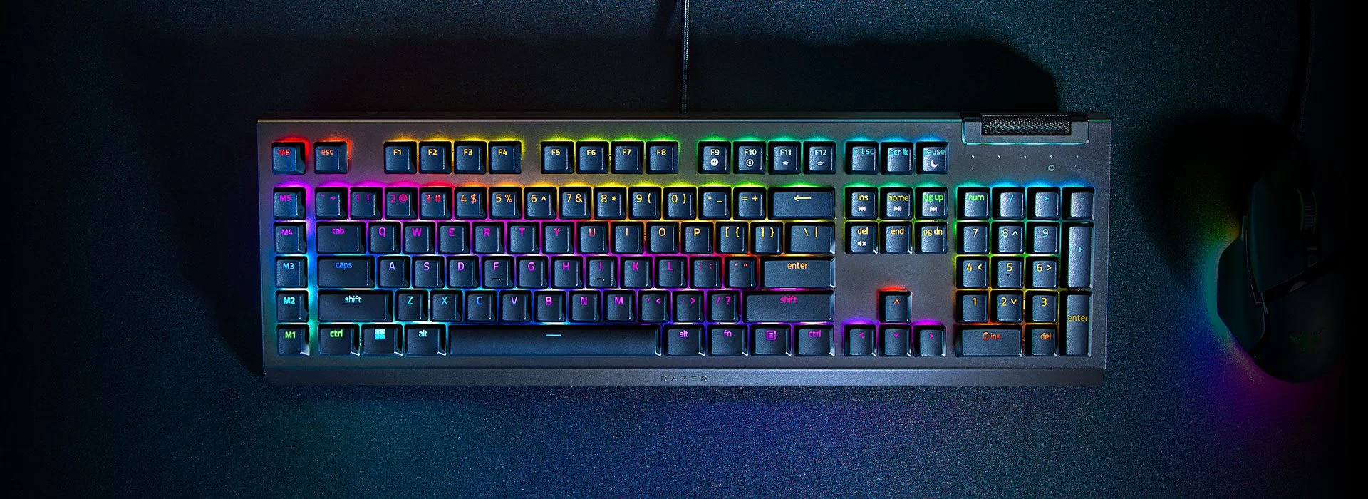 razer blackwidow v4 x usp6 sound dampening foam desktop