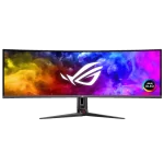 ASUS ROG Swift PG49WCD Super-ultrawide 144Hz QD-OLED Curved Gaming Monitor - 49 inch 4K (5120 x 1440), 1800R , 400 cd/m², 0.03 GTG response time, Smart KVM, USB 3.2