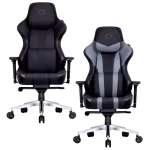 Cooler Master Caliber X2 Gaming Chair - Breathable PU, Memory Foam, Adjustable Lumbar, 4D Armrest, Cold Molded Foam, Steel Frame, 180° recline, 4 class gaslift, 75mm silent caster