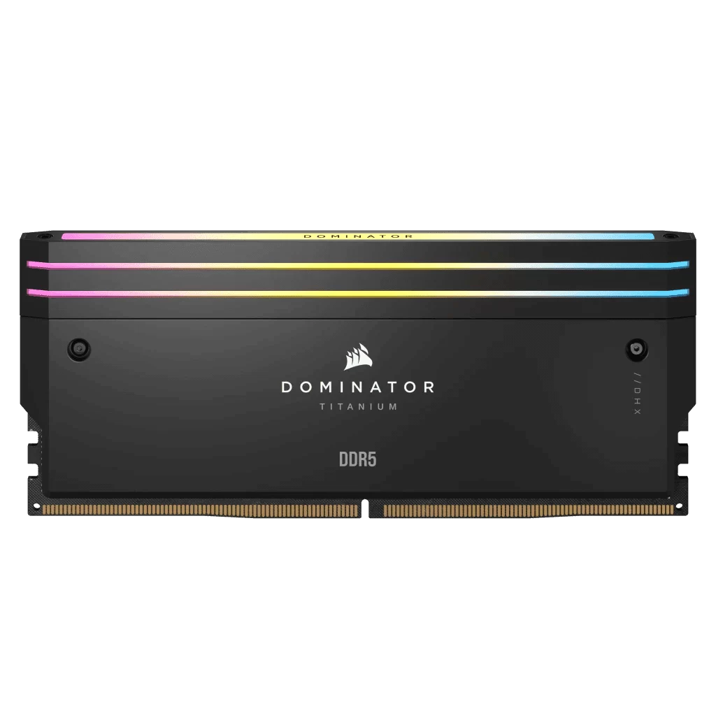 CORSAIR Dominator Titanium RGB 32GB Memory Kit - Black, 32GB (2x16GB) 6000MHz CL30 (CMP32GX5M2B6000C30) 7 CORSAIR Dominator Titanium RGB 32GB Memory Kit - Black, 32GB (2x16GB) 6000MHz CL30 (CMP32GX5M2B6000C30) - Ảnh 7
