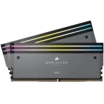 CORSAIR Dominator Titanium RGB Grey 32GB (AMD Expo) Memory Kit - Grey, 32GB (2x16GB) 6000MHz CL30 (CMP32GX5M2B6000Z30)