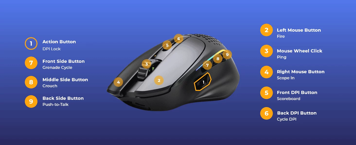 Glorious Model I 2 Wireless Matte CSGO