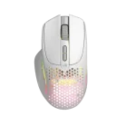 Glorious Model I 2 Wireless Ultralight Ergonormic Gaming Mouse - Mattle White, RGB, 75 grams, 9 Progammable buttons, 16 Configurations with Layer Shift