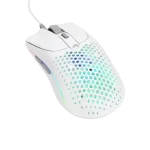 Glorious Model O 2 Ultralight Ambidextrous Gaming Mouse - Mattle White, RGB, 59 grams, 26000 DPI BAMF 2.0 Sensor, Frictionless G-Skates mouse feet (100% PTFE ), Ultra-flexible Ascended Cable