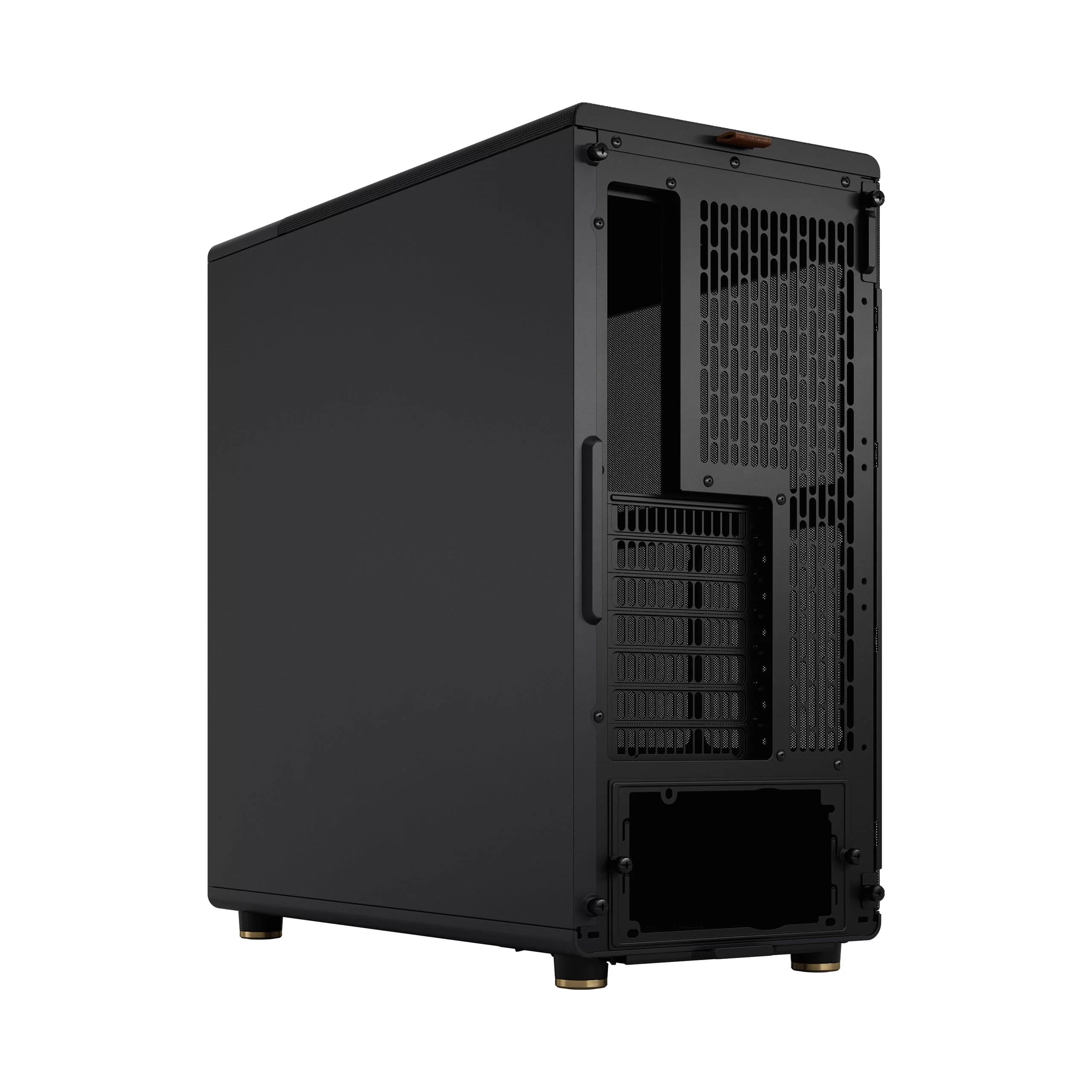 Fractal Design North Charcoal Black - Mesh Side Panels ATX Mid Tower Gaming Case - Wood Walnut Front, 2x140mm Fans included, Type C USB 6 Fractal Design North Charcoal Black - Mesh Side Panels ATX Mid Tower Gaming Case - Wood Walnut Front, 2x140mm Fans included, Type C USB - Ảnh 6