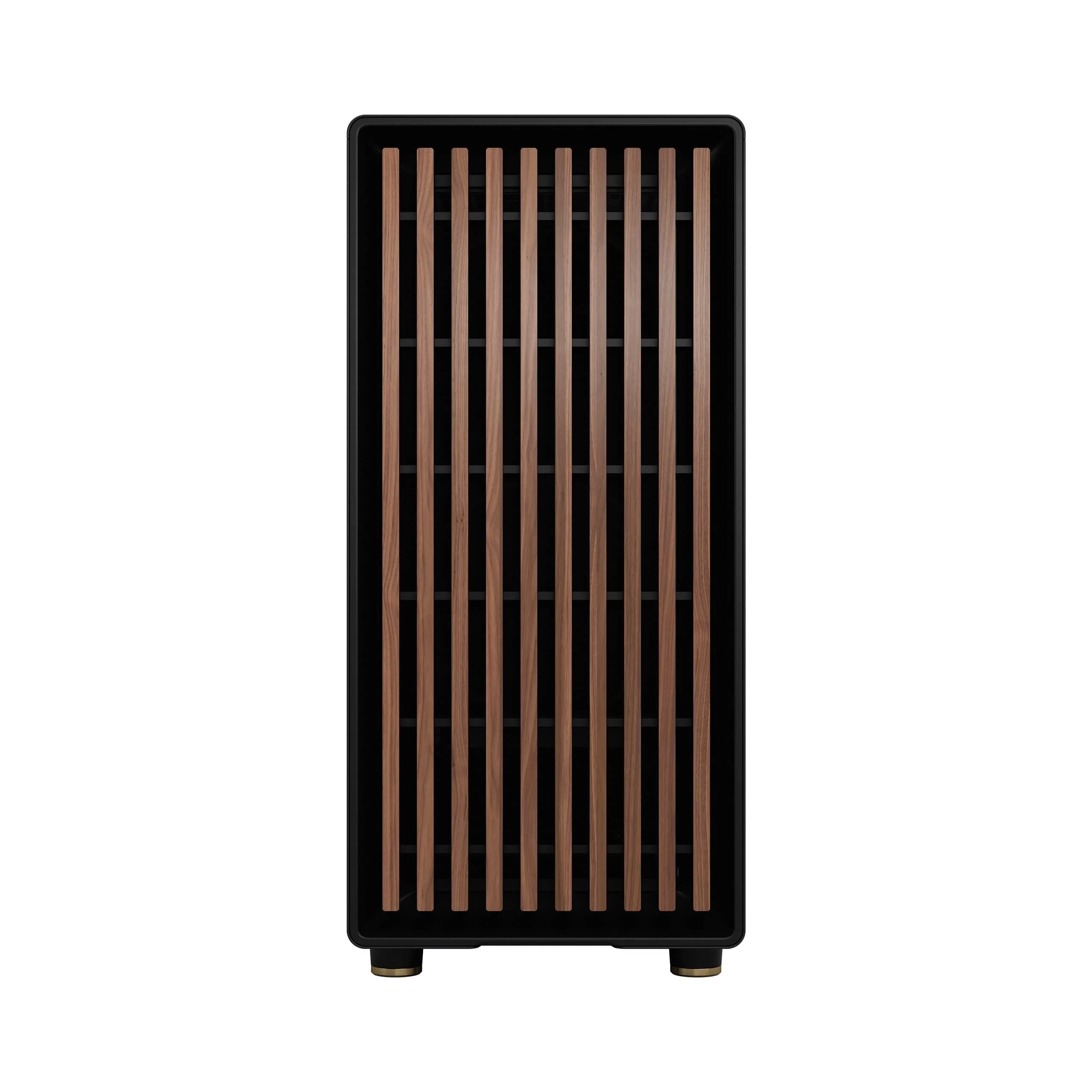 Fractal Design North Charcoal Black - Mesh Side Panels ATX Mid Tower Gaming Case - Wood Walnut Front, 2x140mm Fans included, Type C USB 9 Fractal Design North Charcoal Black - Mesh Side Panels ATX Mid Tower Gaming Case - Wood Walnut Front, 2x140mm Fans included, Type C USB - Ảnh 9