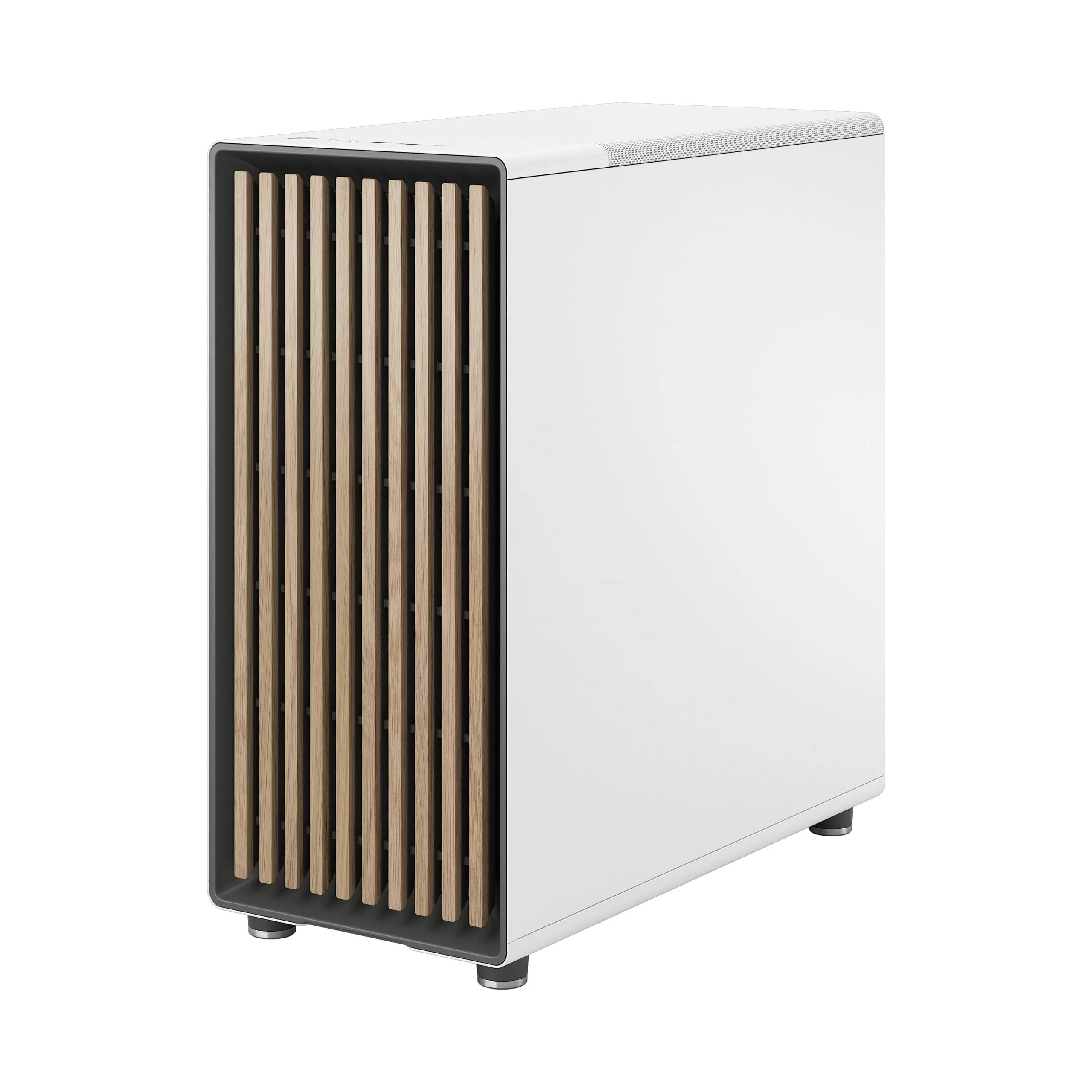 Fractal Design North Chalk White - Mesh Side Panels ATX Mid Tower Gaming Case - Wood Oak Front, 2x140mm Fans included, Type C USB 13 Fractal Design North Chalk White - Mesh Side Panels ATX Mid Tower Gaming Case - Wood Oak Front, 2x140mm Fans included, Type C USB - Ảnh 13