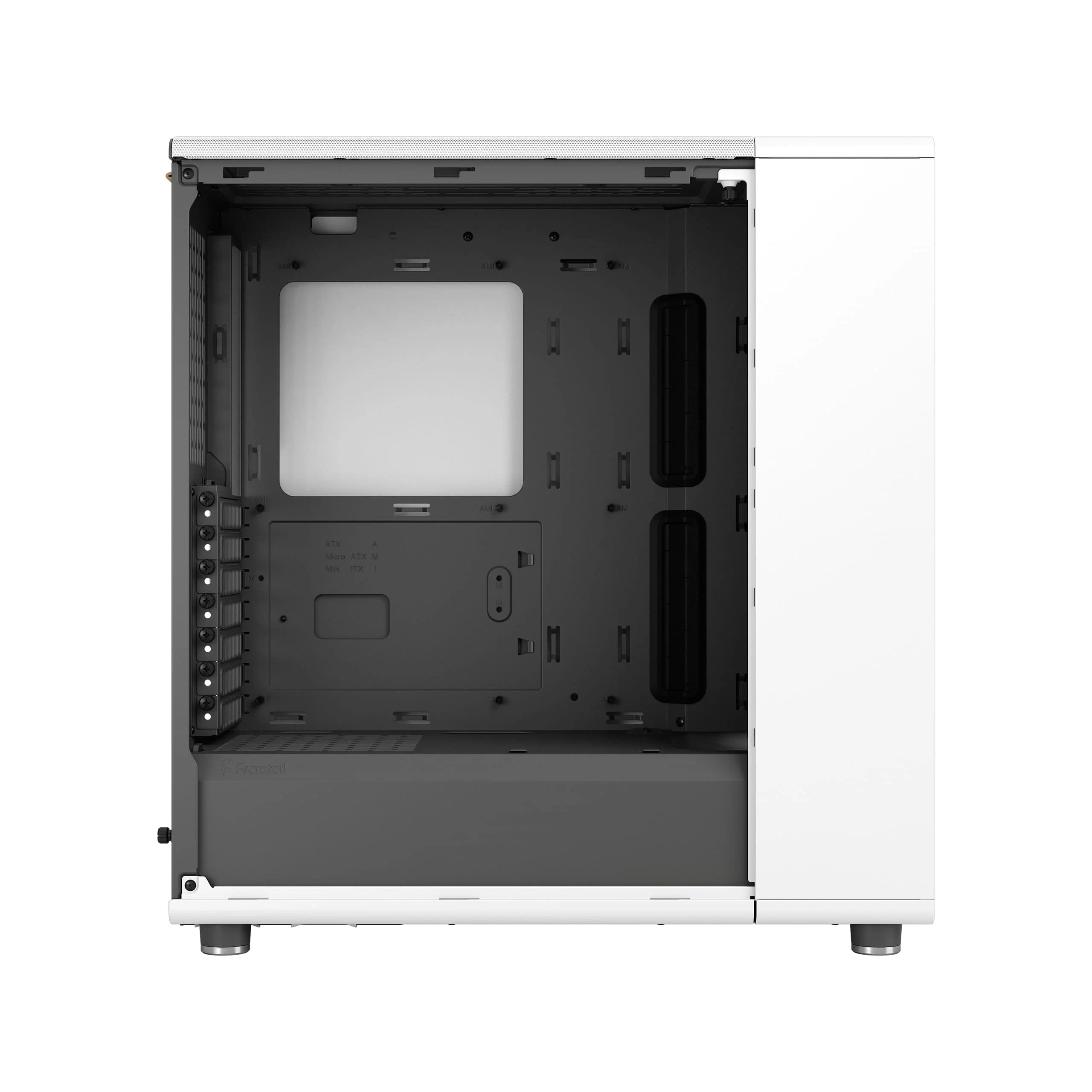 Fractal Design North Chalk White - Mesh Side Panels ATX Mid Tower Gaming Case - Wood Oak Front, 2x140mm Fans included, Type C USB 15 Fractal Design North Chalk White - Mesh Side Panels ATX Mid Tower Gaming Case - Wood Oak Front, 2x140mm Fans included, Type C USB - Ảnh 15